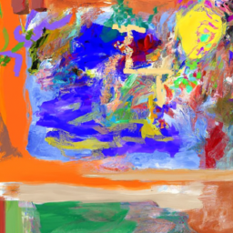 expressionist dreamy abstract