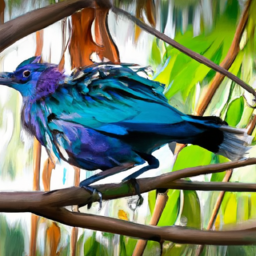 impressionist detailed wildlife