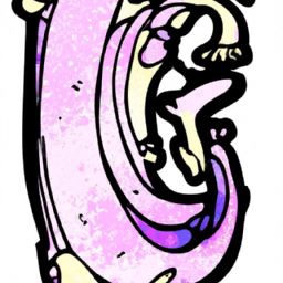 cartoon surreal abstract