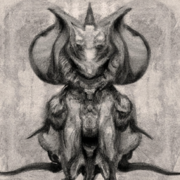 surrealist detailed fantasy creature