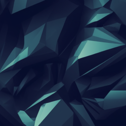 low poly moody abstract
