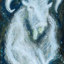impressionist surreal fantasy creature