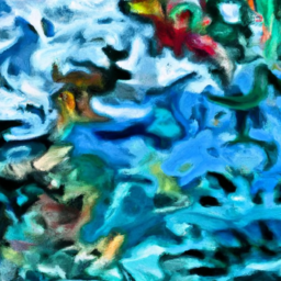 impressionist whimsical abstract